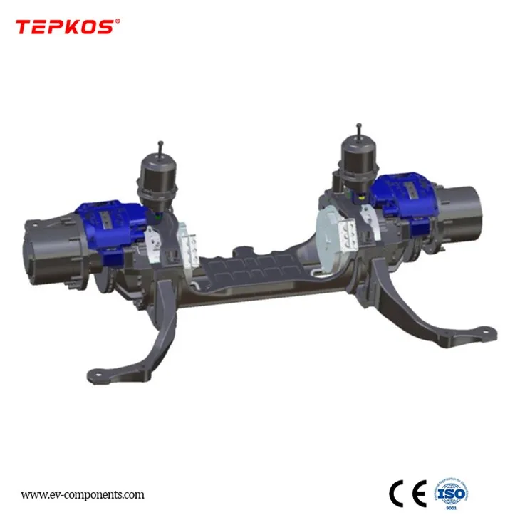 Electric motor axle system for electric buses and trucks Electric motor axle system for electric buses and trucks